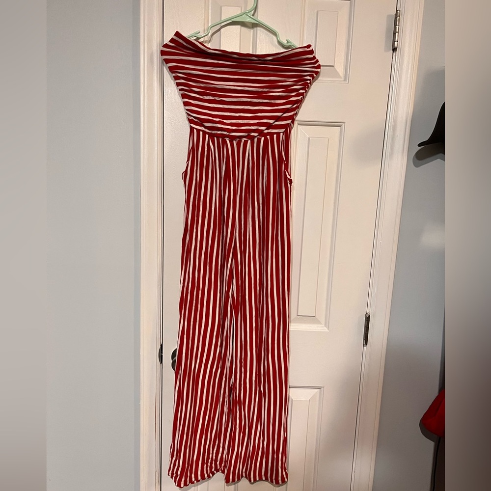 Strapless jumper